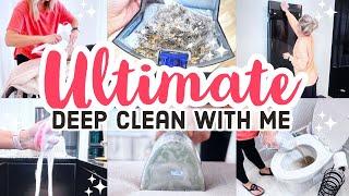 ULTIMATE DEEP CLEAN WITH ME 2022 // SPEED CLEANING MOTIVATION // HOMEMAKING INSPIRATION
