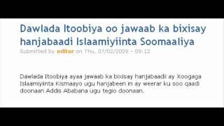 somali da warkii halganka.net ee maanta