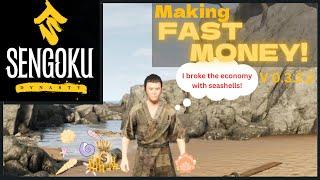 Making FAST MONEY in Sengoku Dynasty early I broke the economy with Seashells! | Keen Quick Guides