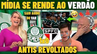 VERDÃO DEIXOU OS ANTIS ENLOUQUECIDOS ! PALMEIRAS 1X0 SÃO PAULO ! NOTICIAS DO PALMEIRAS HOJE