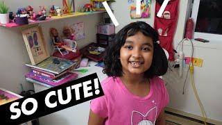 My niece gave me a room tour (Cuteness overload!) | Alif Huq Vlog #11