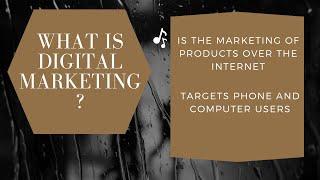 Digital marketing tutorial for beginners | Digital marketing course | what is digital marketing.