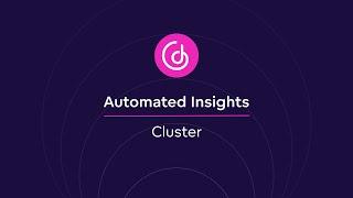 #8 Automated Insights - Cluster [2023]