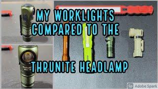 Mechanic Lights Compared to the new ThruNite Headlamp Great Lights