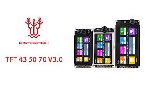 BTT TFT 43 50 70 V3.0: Dual operation system and fulfill visual enjoyment big screen