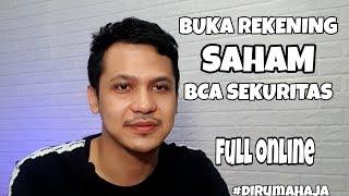 BUKA REKENING SAHAM & CARA MUDAH BELI SAHAM || BCA SEKURITAS || INVESTASI DIRUMAH AJA