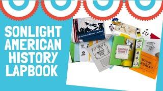 SONLIGHT AMERICAN HISTORY LAP BOOK UNBOXING||SONLIGHT HBL D||HOMESCHOOL HISTORY PICK 2019-2020