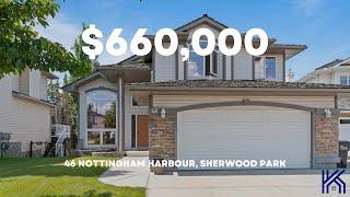 Tour this $660,000 Stunning Bi-Level Home in Sherwood Park!