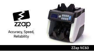 ZZap NC60 Banknote Counter Machine with Counterfeit Detector