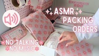 Let's Pack Orders ASMR | Small Business Order Packing ASMR, Packing Orders No Talking No Music