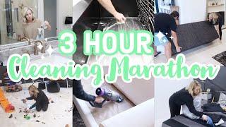 MEGA 3 HOUR CLEANING MARATHON | HOURS OF CLEANING MOTIVATION | HOMEMAKING INSPIRATION 2021