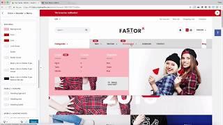 Fastor - Colors - Menu