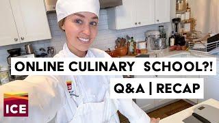 My ONLINE CULINARY SCHOOL Experience! The Institute of Culinary Education Online Program Q&A + Recap
