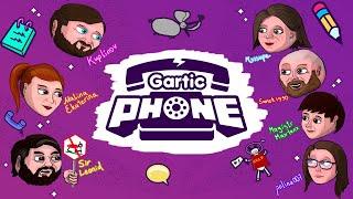 ЗАПИСЬ СТРИМА ► Gartic Phone в коопе с модераторами