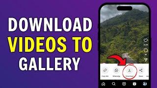 How To Save Videos from Instagram to Gallery Android & iPhone (NEW FEATURE)