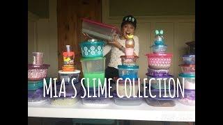 MIA'S SLIME COLLECTION!!