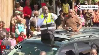 'Tuungane chini ya rais Ruto,' DP Gachagua urges Residents in Matharu, Uasin Gishu!