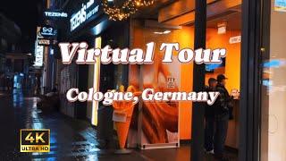 Virtual Tour Cologne, Germany | city walk [4k hd]