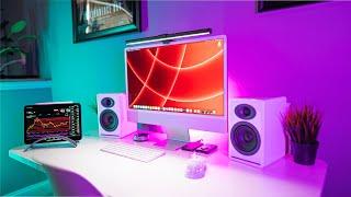 My Ultimate M1 iMac Desk Setup Tour 2021