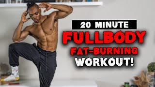 20 MINUTE FULL BODY WORKOUT (NO EQUIPMENT) | HIIT TO REDUCE FAT! | FOR BEGINNERS ALSO! #1