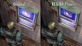 Dino Crisis 2 Rex-HD Project Gameplay Comparison