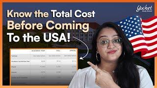 Total Cost of Studying in USA For Indian Students | MS in US Cost Breakdown | MS in USA Expenses