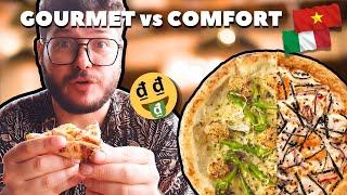 Saigon's Most EXPENSIVE Seafood Pizza vs Fast Food Pizza