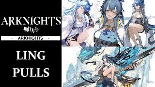 【Arknights】 Ling & Lee Banner Gacha Pulls