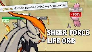 SHEER FORCE LIFE ORB CINDERACE IS STRONGER THAN LIBERO IN FRANTIC FUSIONS