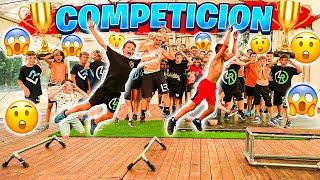 ¿QUÉ SUSCRIPTOR de la SKUADLR SALTA MÁS?*COMPETICIÓN de NIÑOS PARKOUR*