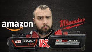 Amazon vs. Milwaukee || Which Battery is Better?