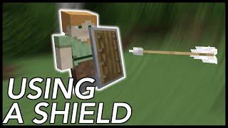 How To Use A Shield In Minecraft