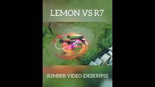 RRQ LEMON VS R7 (YU ZHONG VS ESMERALDA) #shorts