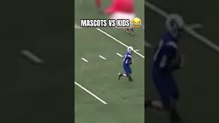 Mascots VS Kids NFL