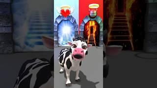 Does Cow Deserve To Go To Heaven Or Go Down Hell? #shorts