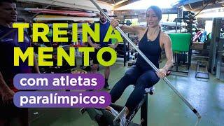 Treino com atletas Para Canoagem - Carol Borba