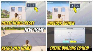 How To Delete Home & Reset Again Pubg Home // Pubg me Ghar Ko Wapas Se Kaese choose Kare