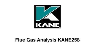 Kane Analysers Tutorial  - Flue Gas Analysis KANE258