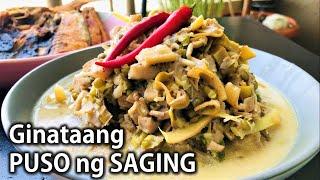 Ginataang Puso ng Saging na may Monggo | simpleng ulam nating mga pinoy