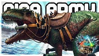 I Tamed 2 Gigas And Won The Game! - ARK: Survival Of The Fittest