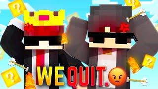 We Almost QUIT MINECRAFT Because of This...