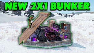 NEW 2X1 BUNKER In Rust / Rust Base Design 2025
