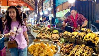 Best Cambodian Street Food at Countryside - Walking Tour Kieny Svay Krao Yummy Plenty of foods