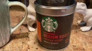 New Starbucks Premium Instant Coffee Unboxing