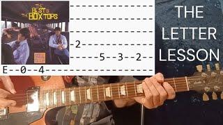 The Letter - The Box Tops - Guitar Lesson With Tabs and Chord Charts