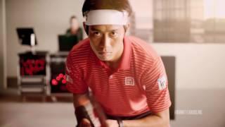 Wilson Burn Racket Test, with Kei Nishikori