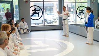 Fonseca Martial Arts, karate seminar  - John Fonseca and Roksanda Atanasov