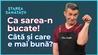 Tipuri de sare: albă, neagră, roz, Kosher, Himalaya, celtică, iodată, neiodată. Starea Sănătății #61