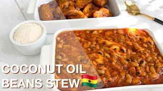 COCONUT OIL BEANS STEW || HOW TO MAKE BEANS STEW || BEE'SKITCHEN