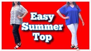  How to Cut & Sew very Easy (Summer Top)